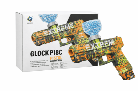 مسدس جل مائي كهربائي GLOCK P18C – إطلاق أوتوماتيكي سريع مع بطارية قابلة للشحن