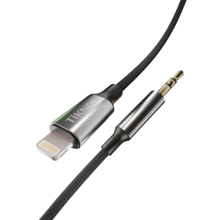 TiKNAL Lightning to AUX Cable Hi-Fi Audio - كيبل لايتننغ إلى AUX عالي الدقة من تيكنال