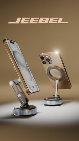 حامل جوال مغناطيسي متعدد المفاصل مع جوالات