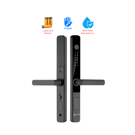 القفل الخارجي لمدخل الفيلا