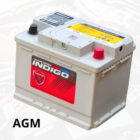 بطارية انديجو BATTERY INDIGO AGM60AH