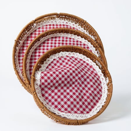 طوفريه خوص بقماش