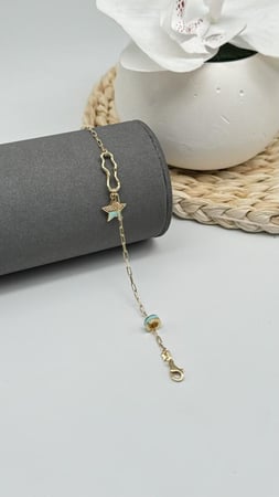 سوارة ذهب عيار 18