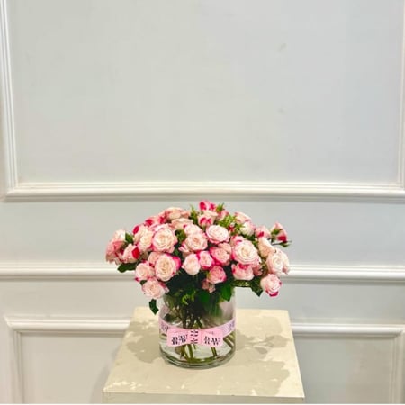 فازة الرونق الوردية