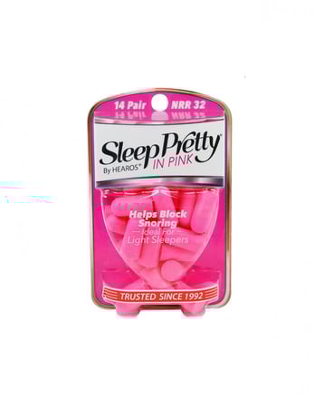 سدات أذن من Sleep Pretty، باللون القرنفلي، 14 زوجًا
