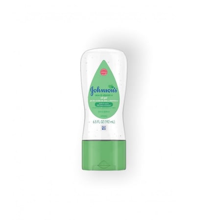 جونسون جل زيتي بالصبار وفيتامين E للجسم للاطفال 192مل GOHNSONS ALOE & VITAMIN E OIL GEL