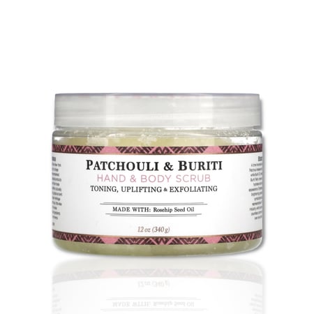 مقشر للجسم واليدين بالباتشولي والبوريتي من نوبيان هيريتاج 340ج