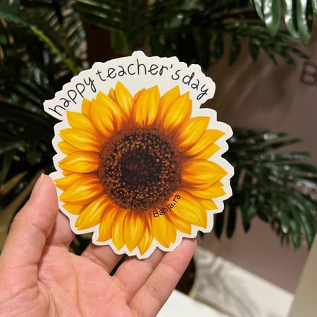 10 كروت دوار الشمس ليوم المعلم