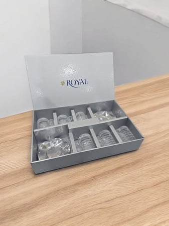 طقم بيالات تركي ١٢ قطعة