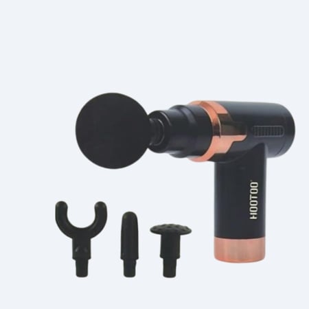 هوتو مسدس مساج وتدليك كهربائي اسودHOOTOO-MA002