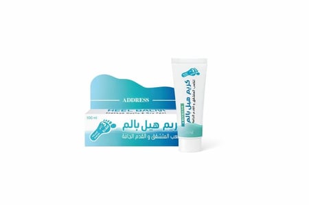 أدًرس كريم هيل بالم للكعب المتشقق والقدم الجافة 100مل
