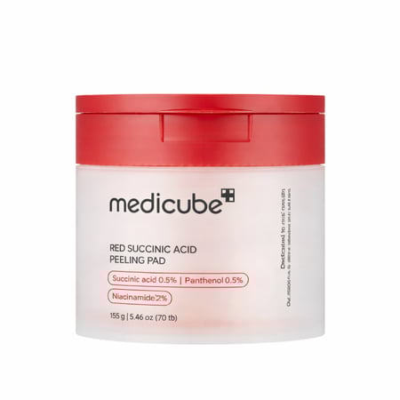 ميديكيوب وسادة تقشير الساكسينيك  الحمراء بى دى ار ان 155 جرام