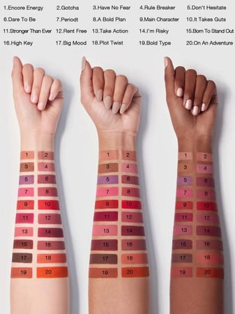 شجلام أحمر شفاه مطفي يدوم طويلا A Bold Plan