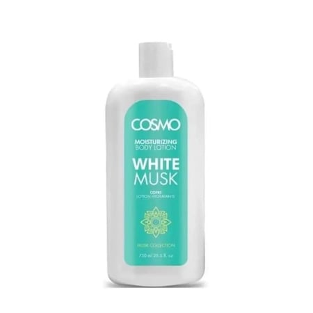 كوزمو لوشن للجسم مسك الأبيض 750 مل