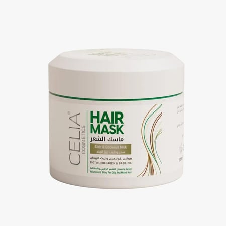 سيليا ماسك الشعر سدر وحليب جوز الهند 500 جرام