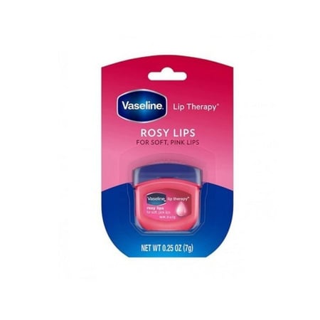 فازلين مرطب شفايف الاصلي روز 7جرام