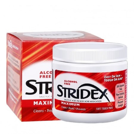 ستريدكس قطع قطنية لحب الشباب 90