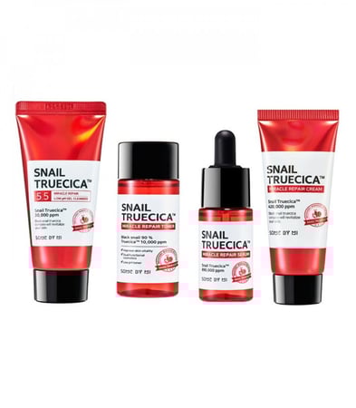 سوم باي مي - مجموعة الحلزون الاسود الميني لإصلاح البشرة