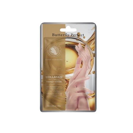 بترفلاي بيرفكت قفازات مرطب اليدين بخلاصة الكولاجين