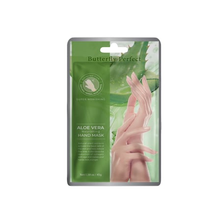 بترفلاي بيرفكت قفازات مرطب اليدين بخلاصة الصبار