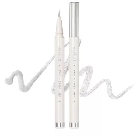 Romand TWINKLE PEN LINER 01 SILVER FL