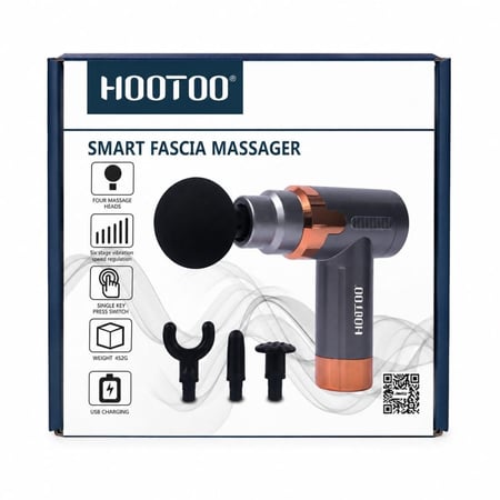 هوتو جهاز مساج لون رصاصي HOOTOO-MA002