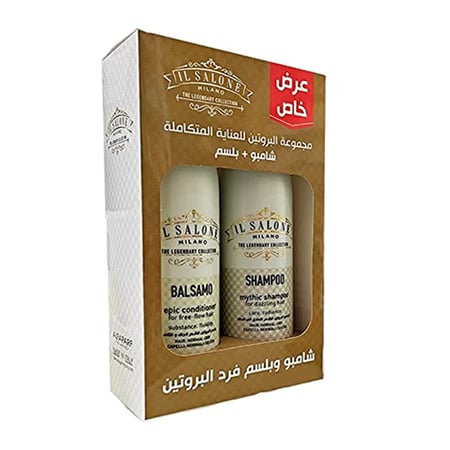 مجموعة شامبو وبلسم فرد البروتين من ال صالون ميلانو