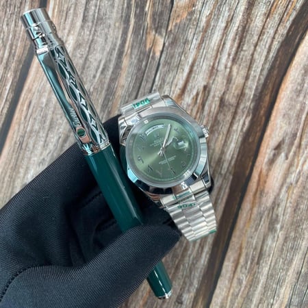 طقم رولكس وقلم كارتير