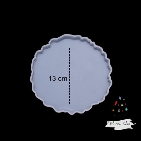 336 - قالب سيليكون ابيض ( كوستر )