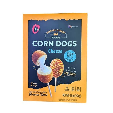 كورن دوج بالجبن /5 corn dogs