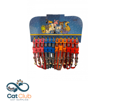 طوق متعدد الالوان -كلاب وقطط