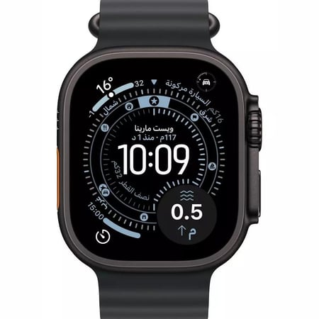 ساعة ذكية شبيهة أبل الترا (Mega Ultra) شاشة كاملة تدعم المكالمات