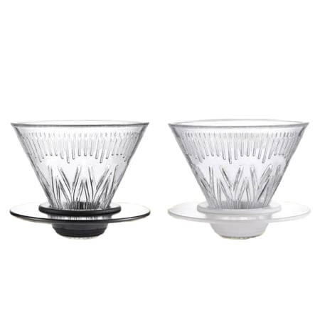 قمع V60 مع قاعدة - الوان و مقاسات متعددة | V60 Dripper