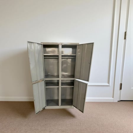 خزانة حديد متينة وعصرية