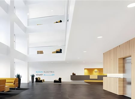 كشاف LED 7 وات 3 ألوان بتصميم أنيق ومشرق