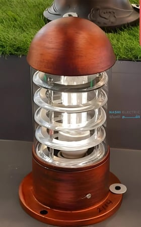 فانوس خارجي نحاسي صاروخ قاعدة E27