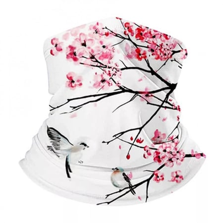 وشاح صيفي نسائي بطراز الكرز الياباني