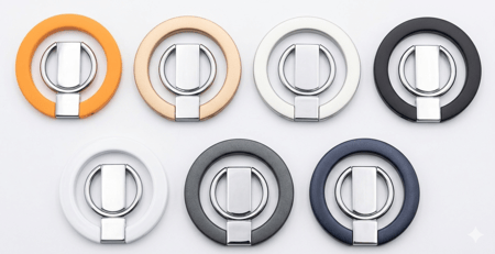 اوبلو مسكة جوال معناطيسية دائرية متعددة الالوان