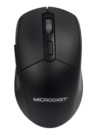 مايكروديجيت ماوس لاسلكي اسود - MD235WM