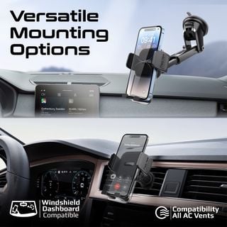 بروميت حامل وستاند للجوال بالسيارة شفاف ذراع قابل للتمديد-TransHold-EXT