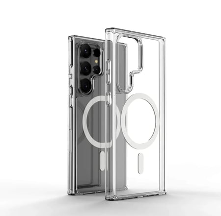 كفر ماج سيف لسلسلة موديلات سامسونج جالكسي - شفاف