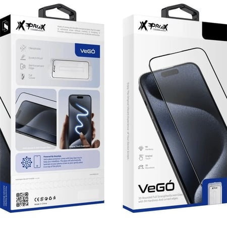 اكس بروكس حماية شاشة ايفون 16برو ماكس شفاف