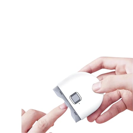 دينكس مقص اظافر الكتروني محمول 300 ملي امبير ابيض - DX3710