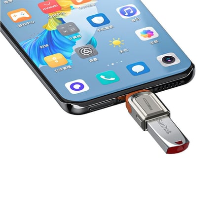 ريسي محول OTG-USB 3.0 to Type-C Adapter مع نقل بيانات سريع - RDS-A16C