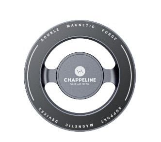 تشابي لاين حامل جوال للسيارة مغناطيسي قابل للطي اسود - ST41