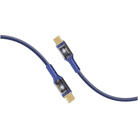 بروميت كابل قماشي USB-C إلى USB-C بقوة 100 واط LucidLine-CC120