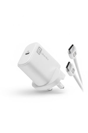 سيلورلاين باور شاحن جداري بمنفذ تايب سي 20 واط ابيض - ACHKITC2PD20UKW