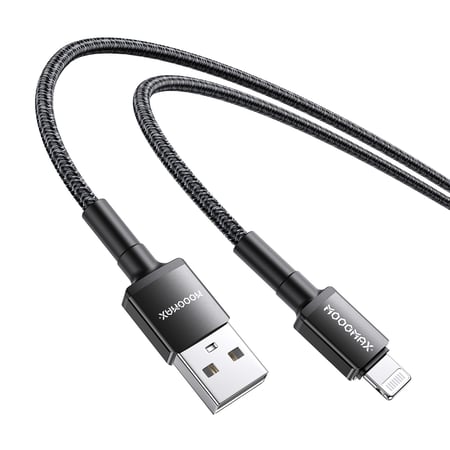 موج ماكس كيبل قماشي USB إلى Lightning بطول 1 متر - MX120