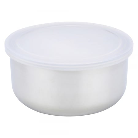 مطبقية تمر ستيل غطاء بلاستيك علبة تمر قماش مع وصحن ستيل وغطاء بلاستيك