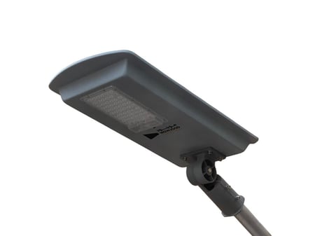 لمبة شارع بالطاقة الشمسية إضاءة آلية كامل الليل سهلة التركيب وبدون كهر